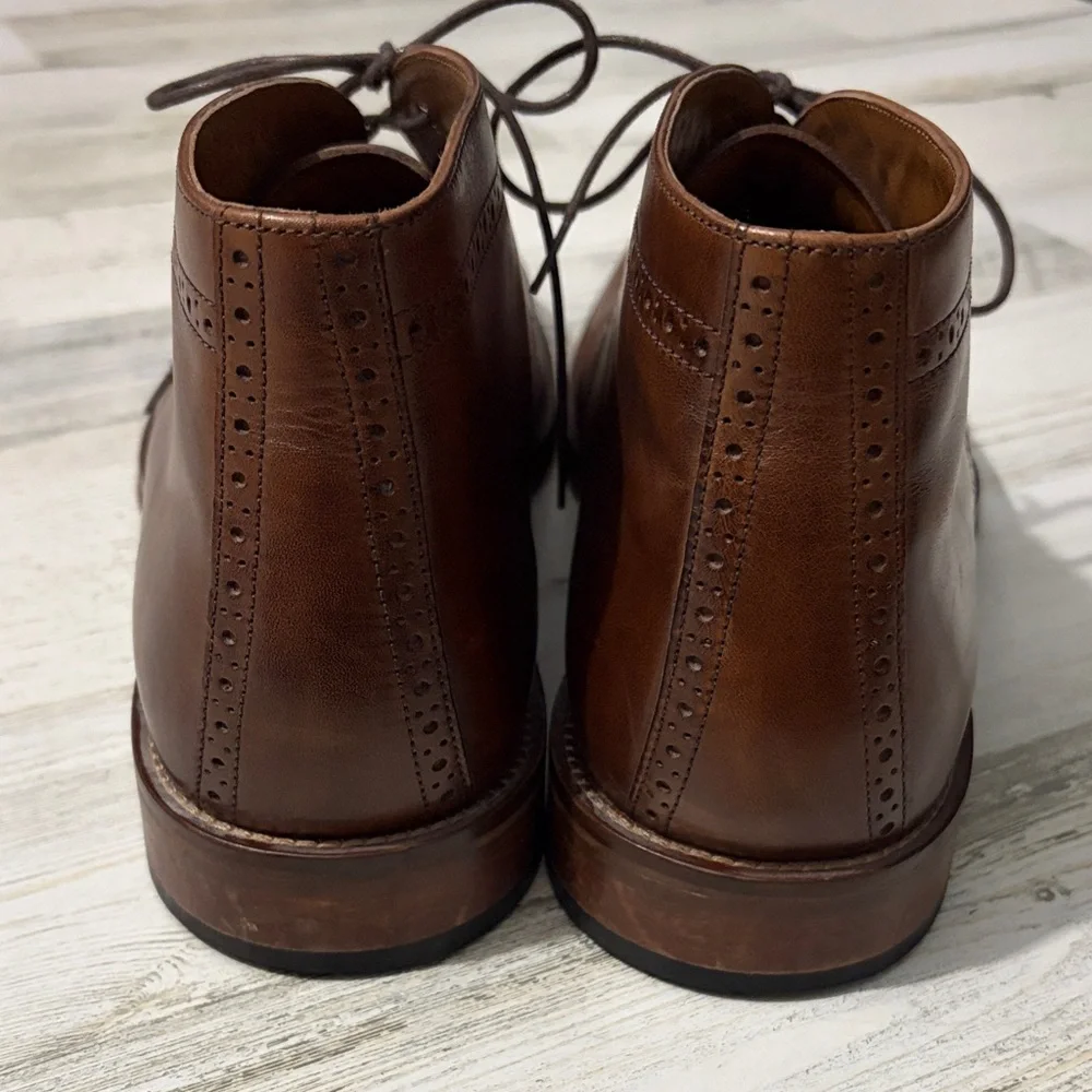 Johnston & Murphy Brown Chukka Boots Size 11.5